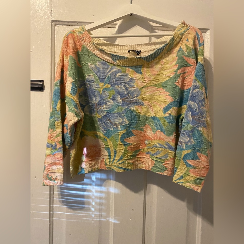 Vintage Tropical Sweater